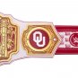 Oklahoma Sooners Heavyweight Wrestling Champion Title Belt White Leather Strap Adult Size