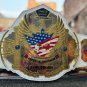 Cody Rhodes American Nightmare World Heavyweight Wrestling Champion Belt Leather Strap Adult Size