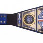 New York Mets Heavyweight Wrestling Champion Title Belt Black Leather Strap Adult Size
