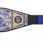 New York Mets Heavyweight Wrestling Champion Title Belt Black Leather Strap Adult Size