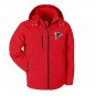 Atlanta Falcons Warm Soft Shell Jacket Embroidered Logo Breathable Windproof Hooded Jacket