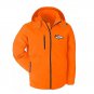 Denver Broncos Warm Soft Shell Jacket Embroidered Logo Breathable Windproof Hooded Jacket