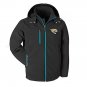 Jacksonville Jaguars  Warm Soft Shell Jacket Embroidered Logo Breathable Windproof Hooded Jacket