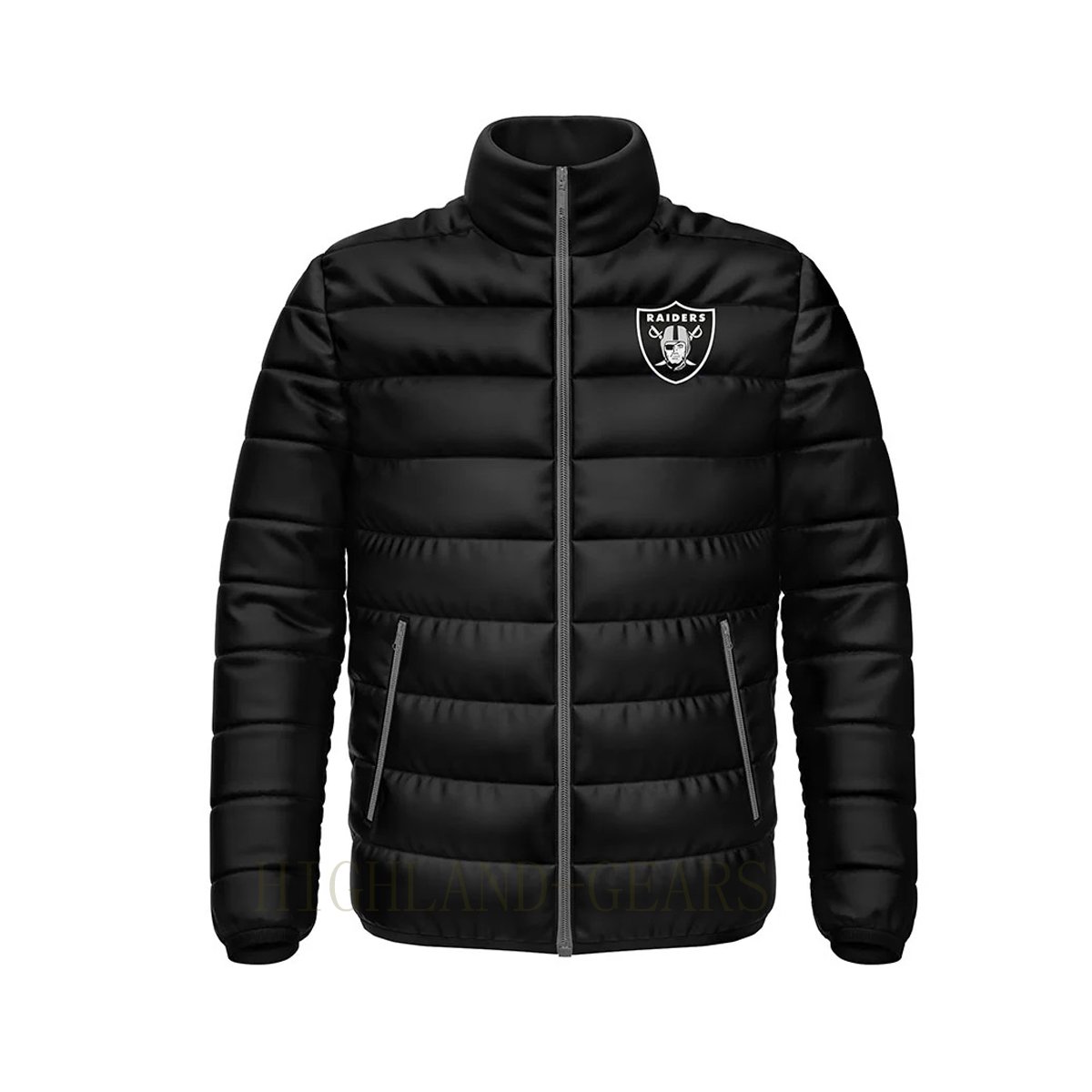 Raiders Premium Puffer Lightweight, Warm & Stylish Classic Quilted Bubble Winter Jacket