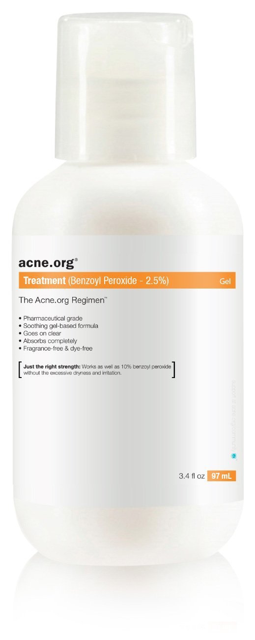 ACNE ORG 3.4OZ (2.5%) BENZOYL PEROXIDE Gel Acne Pimple Blackhead