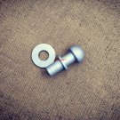 WWII German Canteen Cover Stud pin. Aluminum