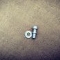WWII German Canteen Cover Stud pin. Aluminum
