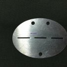 WW2 Aluminum German ID DOG TAG ( Repro )