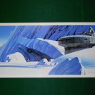 Vintage Star Wars Art 1980 ESB Ralph McQuarrie Portfolio Print #3 Defenses of Hoth