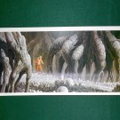 Vintage Star Wars Art 1980 ESB Ralph McQuarrie Portfolio Print #17 Yoda Teaches Luke