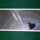 Vintage Star Wars Art 1980 ESB Ralph McQuarrie Portfolio Print #24 Final Battle