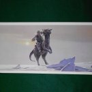 Vintage Star Wars Art 1980 ESB Ralph McQuarrie Portfolio Print #1 Luke on Taun Taun Hoth