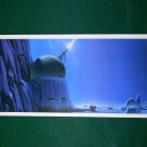 Vintage Star Wars Art 1980 ESB Ralph McQuarrie Portfolio Print #8 Ion Cannon in Action on Hoth