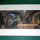 Vintage Star Wars 1982 Art ROTJ Ralph McQuarrie Print #3 Luke “Jedi Knight" at Jabba