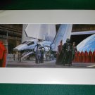 Vintage Star Wars Art 1982 ROTJ Ralph McQuarrie Print #10 Darth & Imperial Shuttle