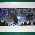 Vintage Star Wars Art 1982 ROTJ Ralph McQuarrie  Print #15 Vader vs Luke Premium Print