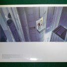 Vintage Star Wars Art 1977 ANH Ralph McQuarrie Portfolio Print #4 The Bridge is Gone