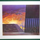 Battlestar Galactica Ralph McQuarrie Portfolio Art Print #7 Battle for Caprica