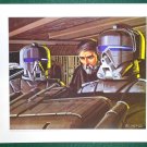 Battlestar Galactica Ralph McQuarrie Portfolio Art Print #12 Baltar and Friends