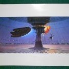 Vintage Star Wars Art 1982 ROTJ Ralph McQuarrie Portfolio Print #20 Millennium Falcon