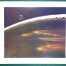 Battlestar Galactica Ralph McQuarrie Portfolio Art Print #10 Caprica Destroyed