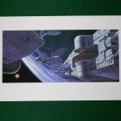Star Wars Phantom Menace 1999 Doug Chiang Folio Art Print #3 Republic Cruiser