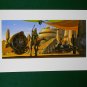 Star Wars Phantom Menace 1999 Doug Chiang Portfolio Print #11 Anakin & Podracer