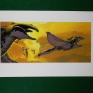 Star Wars Phantom Menace 1999 Doug Chiang Portfolio Print #18 Gungans in the Sky