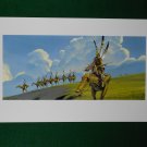 Star Wars Phantom Menace 1999 Doug Chiang Portfolio Print #19 Great Grass Plains