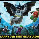 Lego Batman Edible image Cake topper decoration