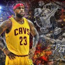 LeBron James  Cleveland Cavs  Edible image Cake topper