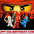 Ninjago Ninja Party Edible image Cake topper
