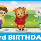Daniel Tiger Neighborhood Party Edible image Cake topper