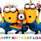 Minions Party Edible Cake topper decoration