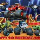 Blaze and the Monster Machines Party Edible image Cake topper