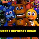 Five Nights at Freddy's Edible image Cake topper decoration