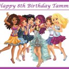 Lego Friends Party Edible image Cake topper decoration