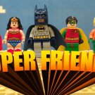 Lego Batman Superfriends Edible image Cake topper decoration