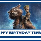 Guardians of the Galaxy 2 Baby Groot & Rocket Raccoon Edible Cake topper