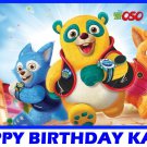 Special Agent Oso Party Edible image Cake topper