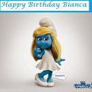 Smurf  Movie 2 Smurfette  Edible Cake topper decoration