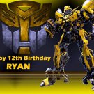 Transformers Bumblebee Party Edible image Cake topper decoration