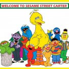 Sesame Street Big Bird Elmo Cookie Monster Edible image Cake topper decoration