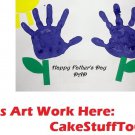 Create Your Own Custom Father's Day w/ Art Edible image Cake topper decoration