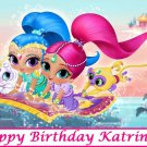 Shimmer and Shine   Edible image Cake topper decoration