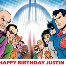 Justice League and Legion of Doom Party Edible image Cake topper