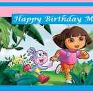 Dora the Explorer Party Edible  image Cake topper decoration