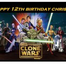 Star Wars the Clone Wars Series Edible image Cake topper decoration
