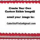 Your Personalized Photo Edible image Cake topper decoration