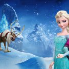 Frozen Elsa and Anna image Cake topper decoration